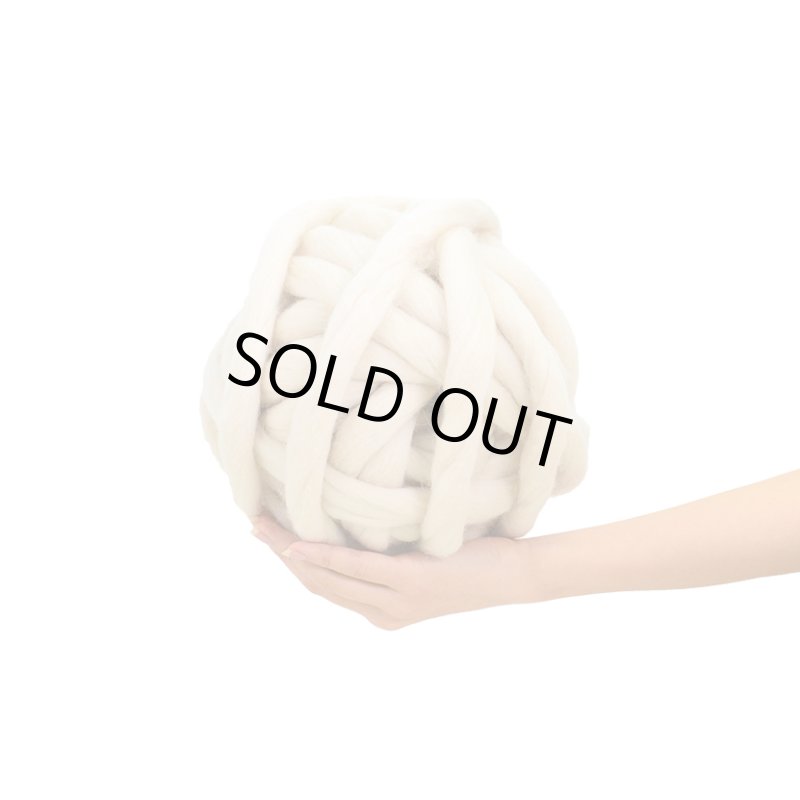 画像9: アームニッティング専用 南米ウール超極太糸/  わくわく 6玉セット (9)