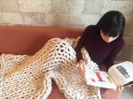 画像1: アームニッティング専用 南米ウール超極太糸/  わくわく 6玉セット (1)