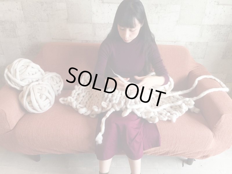 画像3: アームニッティング専用 南米ウール超極太糸/  わくわく 6玉セット (3)