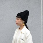 画像2: 2目ゴム編みニット帽キット+輪針付き / あのね毛糸 (2)
