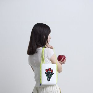 画像2: LAN / Tulip サコッシュ　WHITE