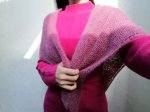 画像5: 瞑想ショール 単色キット／シルクモヘヤ「いつも」 (5)