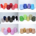 画像1: 「あまねく」 超極細 Exファイン防縮メリノウール 40g/560mコーン巻 36色展開 (1)