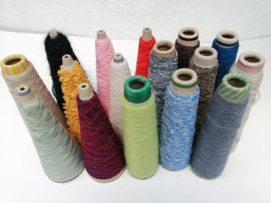 画像1: #わたしの一期一会糸 を作ろう！ 工業用毛糸 300gセット