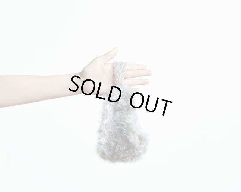 画像5: フリーパターンデータ 「そっと」「あたかも」で編む ファーヘアバンド (5)