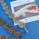 画像3: フリーパターンデータ 〇△アクセサリー 　使用糸「あたかも」 (3)