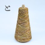 画像14: 靴下専用•一期一会糸 (むろこけひといぬうへ)100gコーン巻き/合細段染め引き揃え工業糸 (14)
