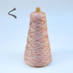 画像16: 靴下専用•一期一会糸 (かはみねたにくもきり)100gコーン巻き/ 合細ファンシー引き揃え工業糸  (16)