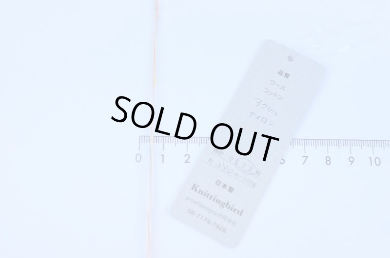 画像5: 靴下専用•一期一会糸 (むろこけひといぬうへ)100gコーン巻き/合細段染め引き揃え工業糸 (5)