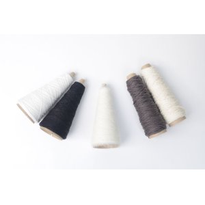画像: 高級素材毛糸3種・アルパカ、シルク、カシミヤ混など /50g巻